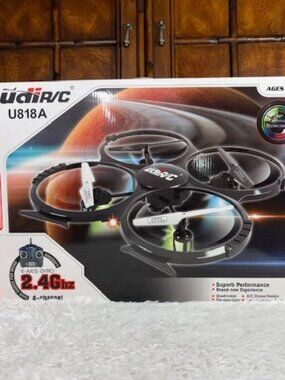 Udir/c U818A Air HD 6Axis Gyro 2.4 Ghz 4Channel Quad-Rotor Remote Control Drone
